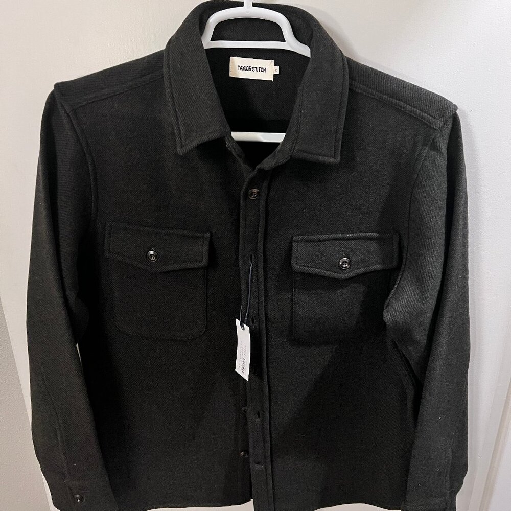 Taylor Stitch Maritime Shirt Jacket Lrg/42 Dark Green